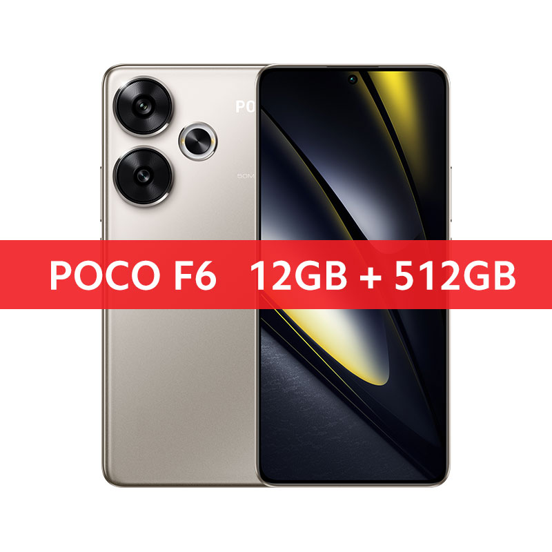 最新の POCO F6 スマートフォン 256GB 512GB Snapdragon ® 8s Gen 3