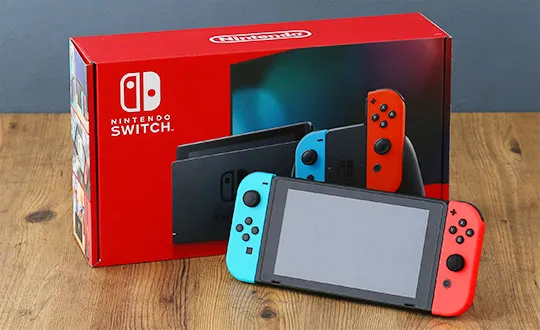 スイッチ ネオンレッド - あの色図鑑