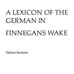 A classical lexicon for Finnegans wake : a glossary of the Greek