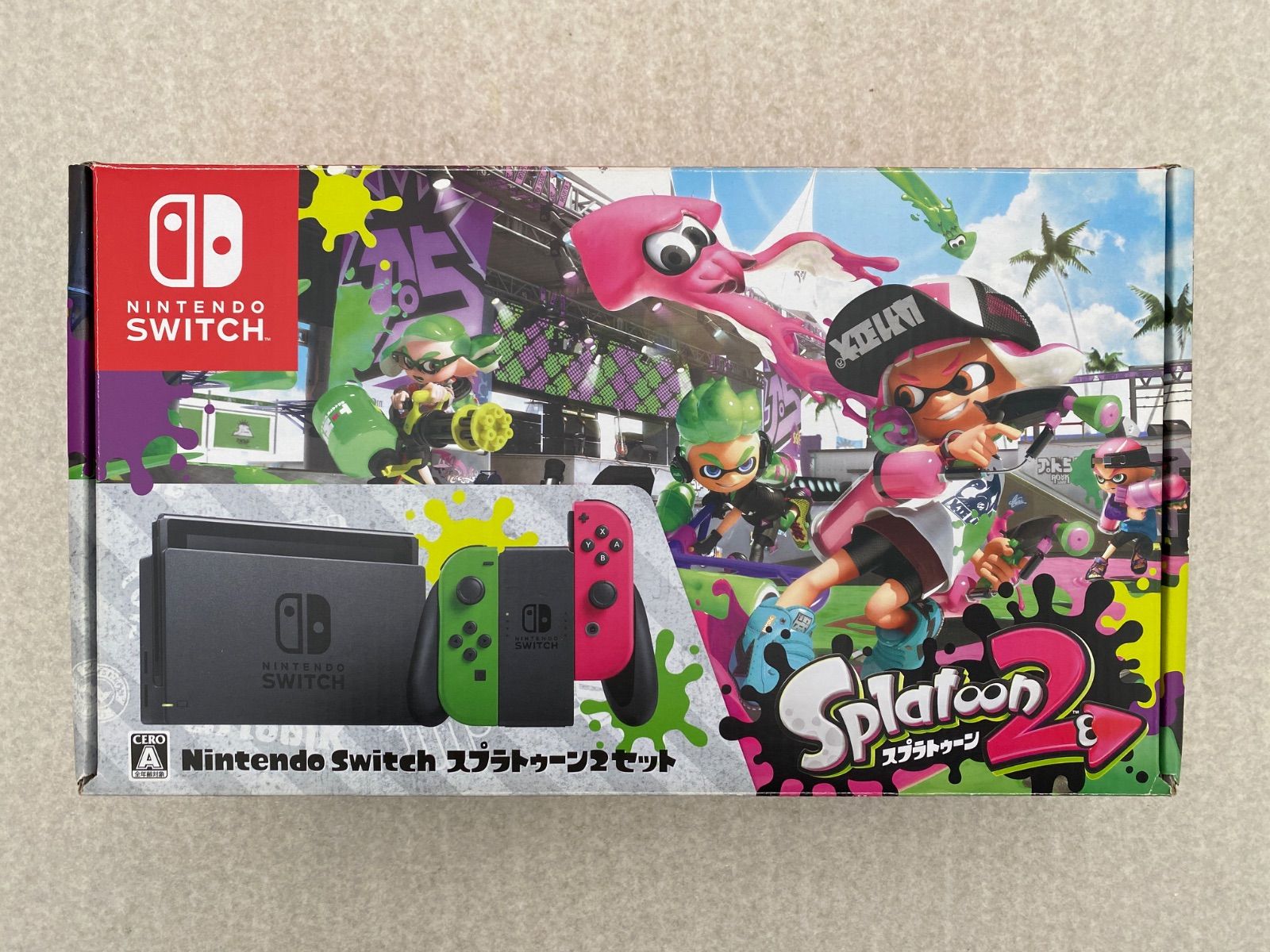 ◇Nintendo Switch スプラトゥーン2セット （HAC－S－KACEA） ジャンク