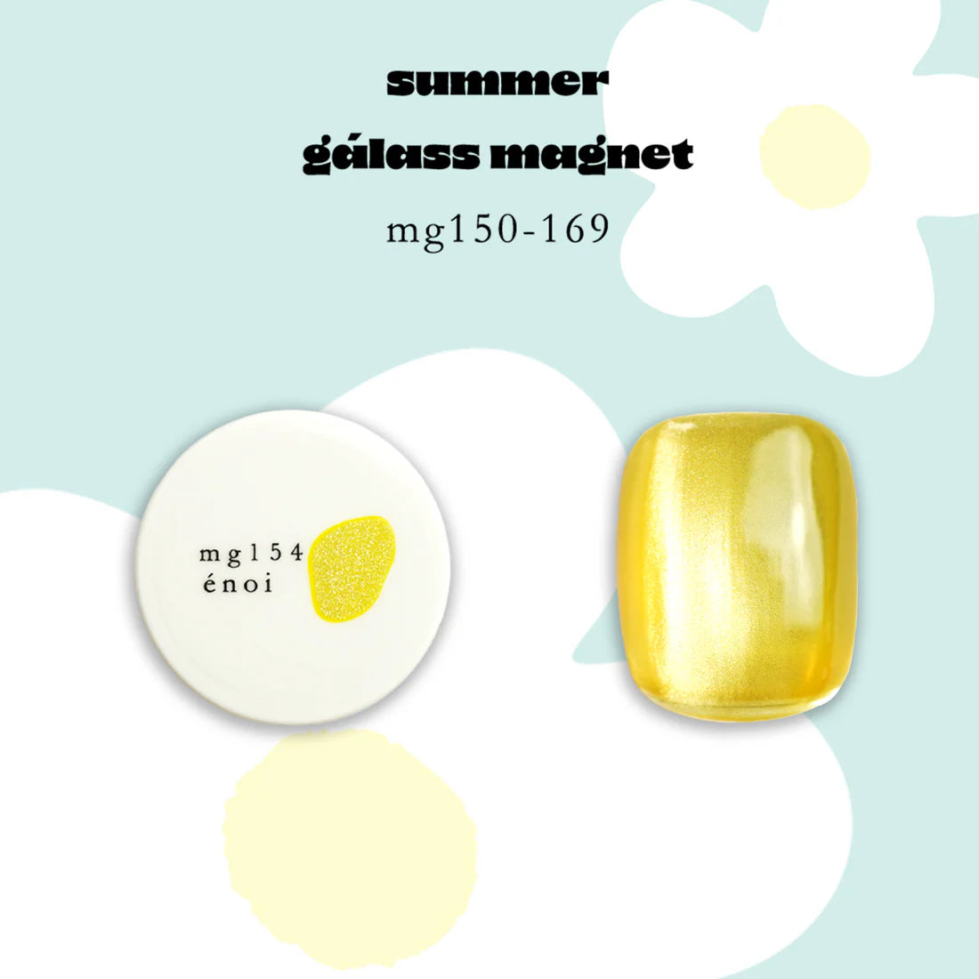 énoi summer gálass (glass) Magnet Gel Collection - full 20pc set/indiv