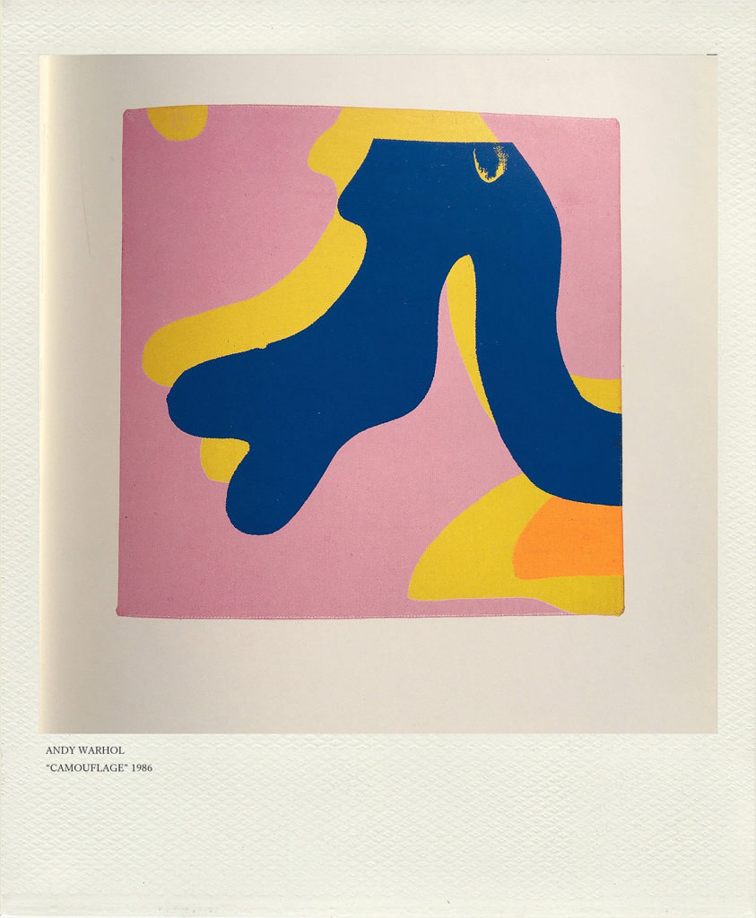 ANDY WARHOL “Camouflage” 1986 | SPECIAL