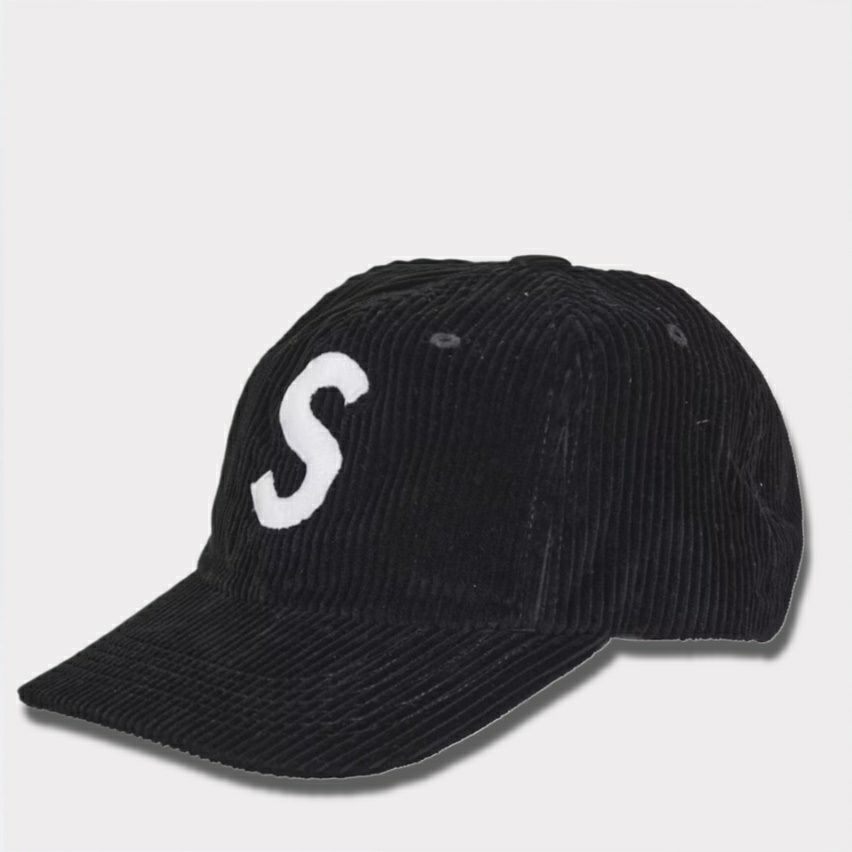 Supreme シュプリーム 2024AW Corduroy S Logo 6-Panel Cap