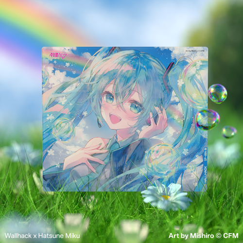 WALLHACKより初音ミクのガラスマウスパッドの第2弾が登場！ – 初音ミク