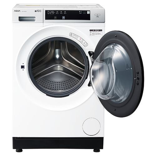 AQUA AQW-D10P(RW) ドラム式洗濯乾燥機 まっ直ぐドラム2.0 (洗濯10kg