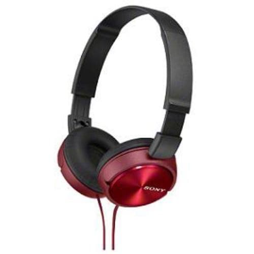 ソニー MDR-ZX310／R 密閉ダイナミック ステレオヘッドホン 1.2m