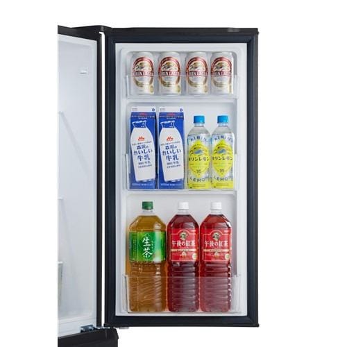 アイリスオーヤマ 冷蔵庫 170L 右開き 2ドア 幅44.4cm 温度調節つまみ