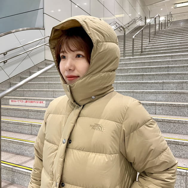 サイズ比較】THE NORTH FACEのキャンプシエラロングコート