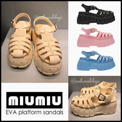 スポーツサンダル MiuMiu(ミュウミュウ) サンダル・ミュール