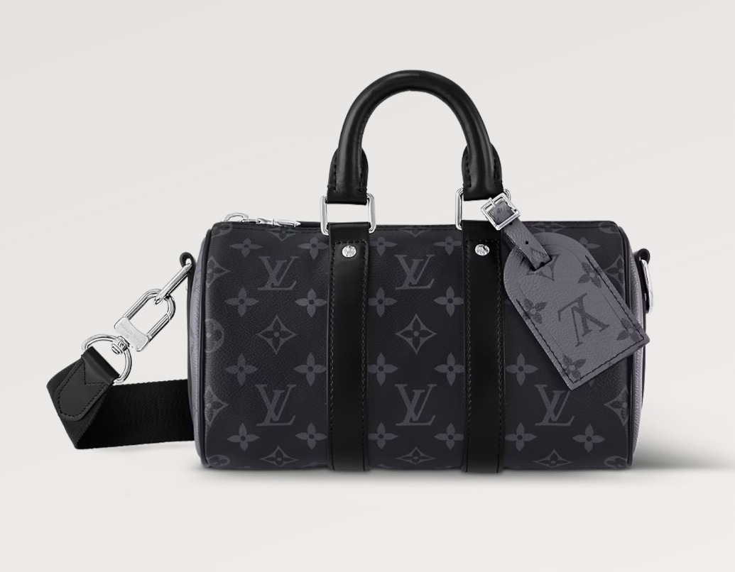 すぐ届く!! ヴィトン ショルダーバッグ 黒 財布 スマホ 収納 (Louis