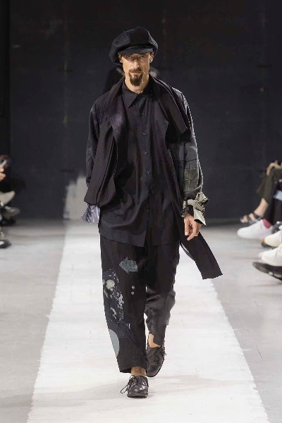 Yohji Yamamoto/POUR HOMME]リネンツイルキャスケット/国内買付 (Yohji