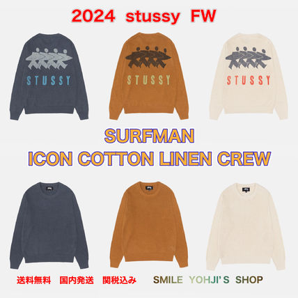ブラウン（茶色）系 M STUSSY(ステューシー) ニット・セーター(メンズ