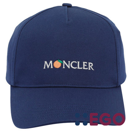 現地価格セール ブルー（青）系 MONCLER(モンクレール) キャップ