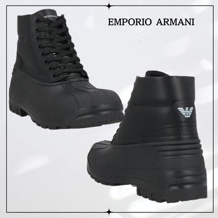 レザー（本革） EMPORIO ARMANI(エンポリオアルマーニ) ブーツ(メンズ