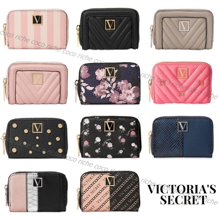 国内発送☆VS☆キルティング♡ミニ財布 (Victoria's Secret/折りたたみ