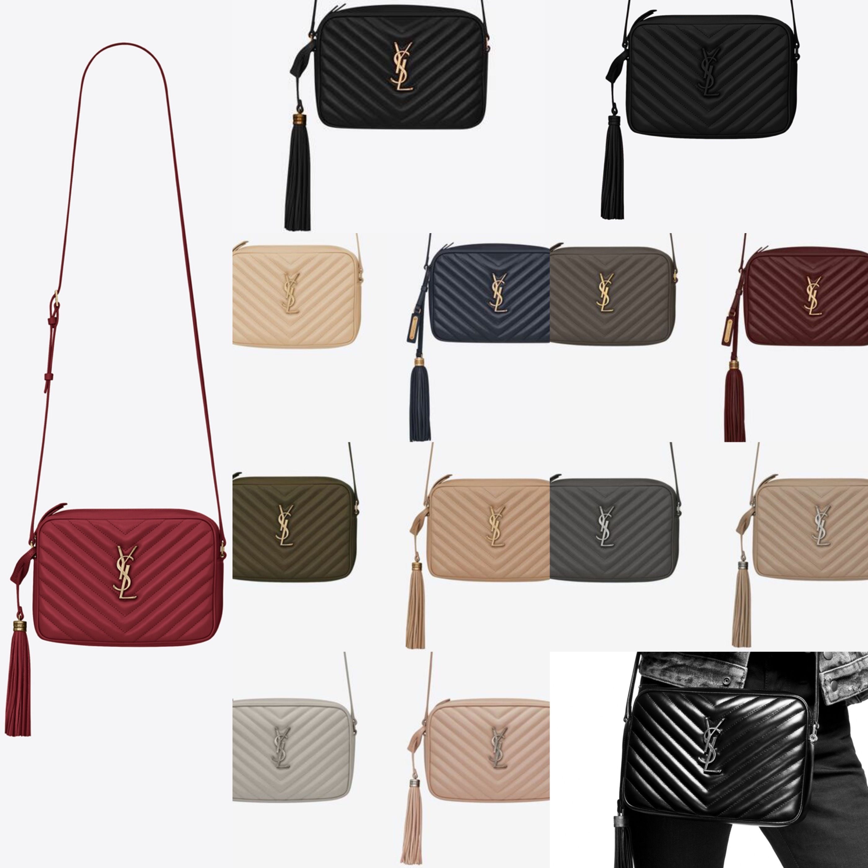 YSL【入手困難】お洒落なカメラバッグ ☆ “ルー”バッグ☆ 全色 (Saint