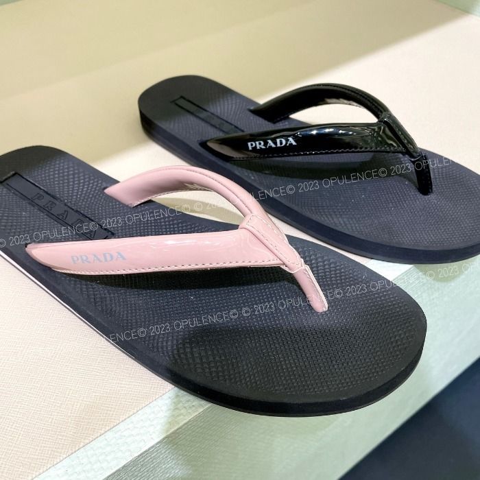 すぐ届く PRADA プラダ トングサンダル ビーサン (PRADA/サンダル