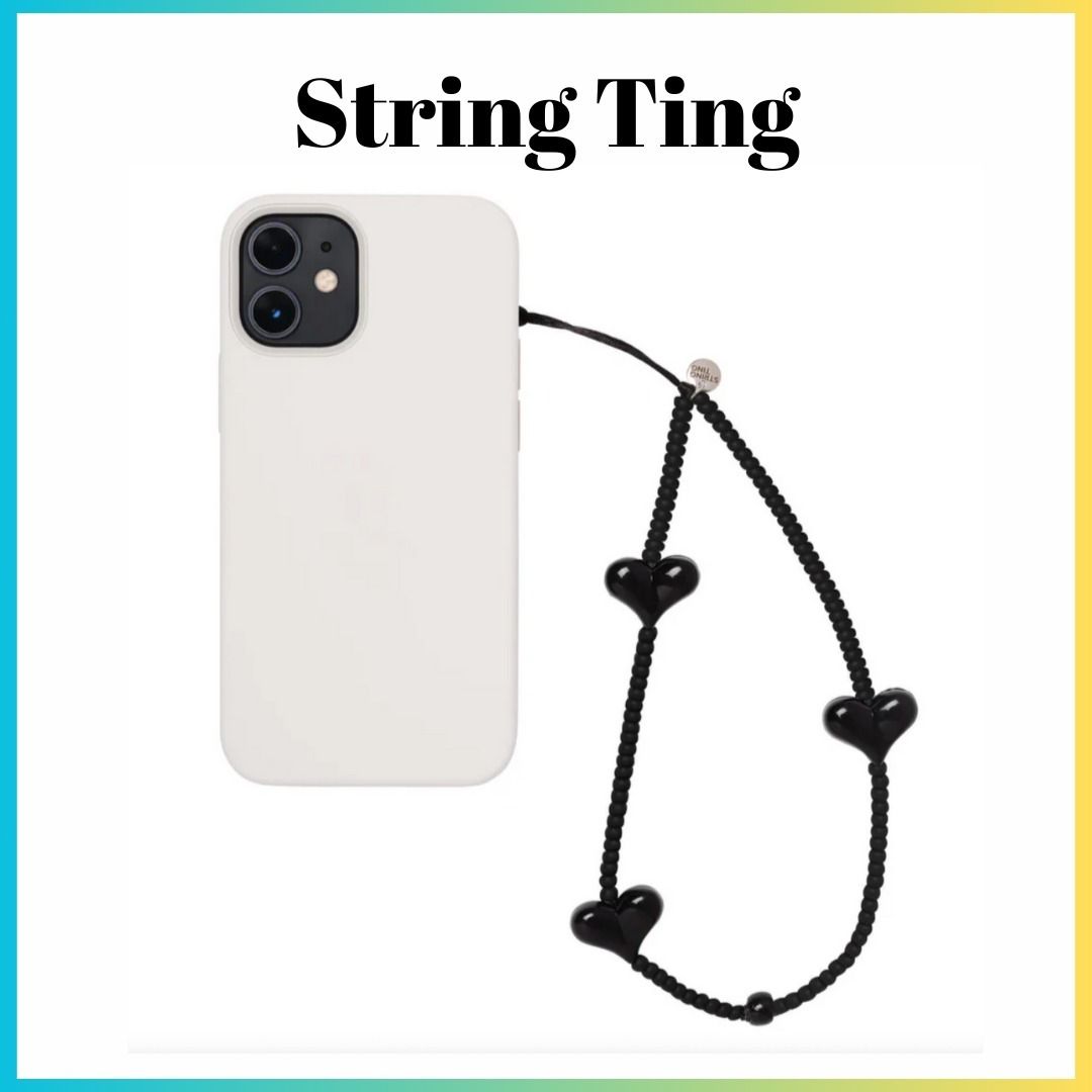 BLACKPINK ロゼ愛用!! String Ting☆スマホストラップ (String Ting