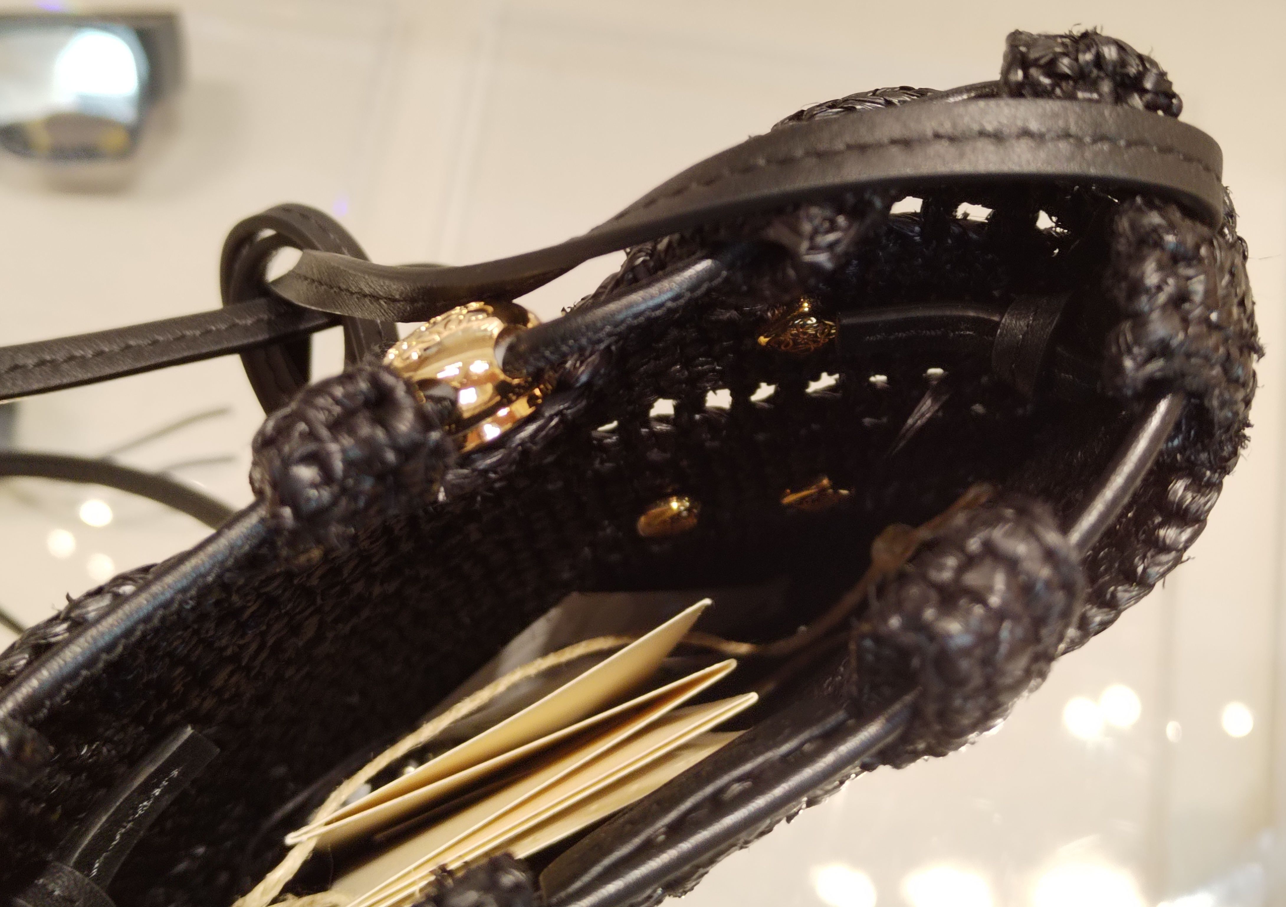 LOEWE ドローストリング ポケット（ラフィア） (LOEWE/ショルダー
