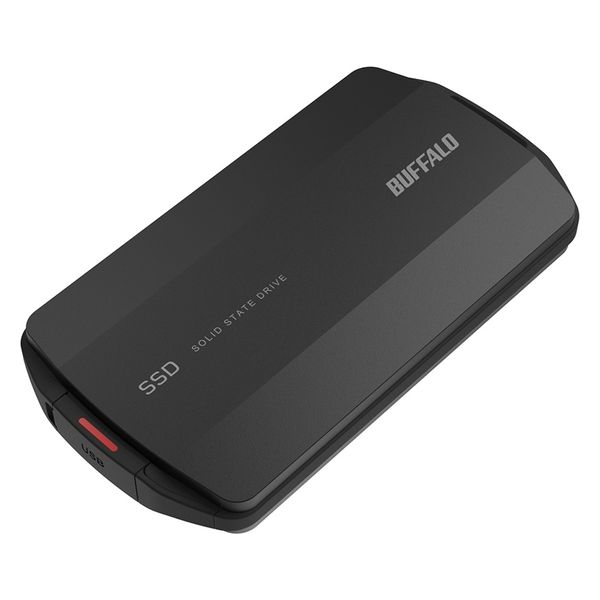 バッファロー ポータブルSSD 1TB SSD-PHP1.0U3-BA 1台 - アスクル