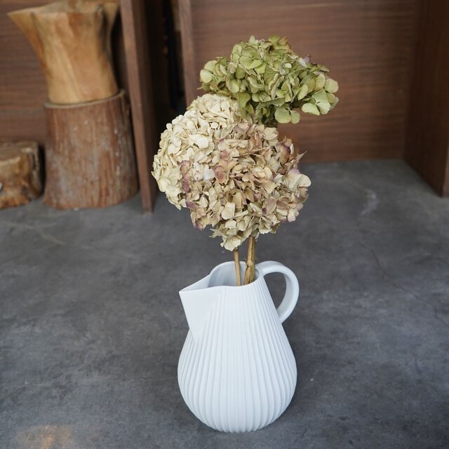 ドライフラワー紫陽花（あじさい）3本セット | iichi 日々の暮らしを