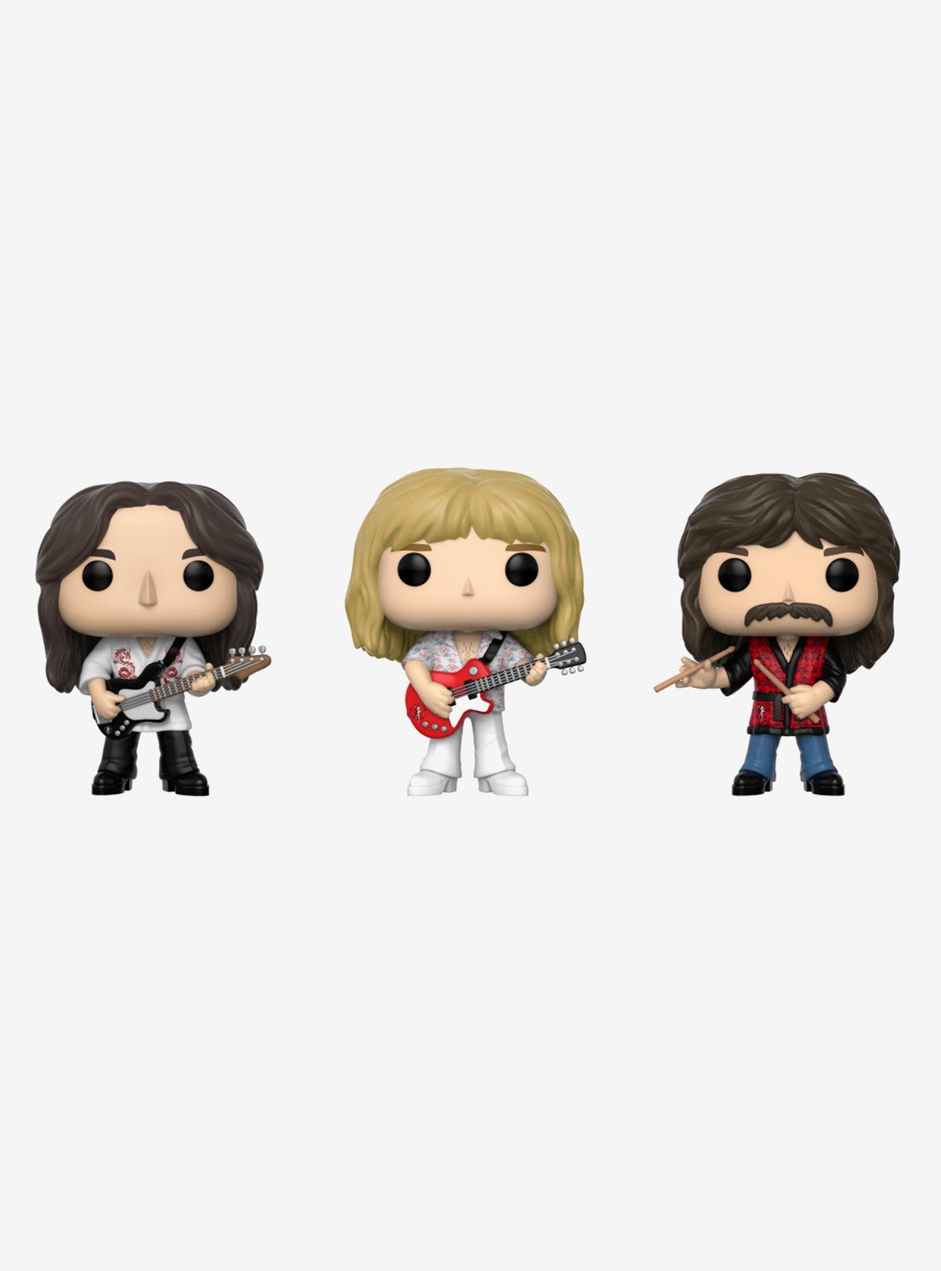 Funko Rush Pop! Rocks Geddy Lee Alex Lifeson Neil Peart Vinyl