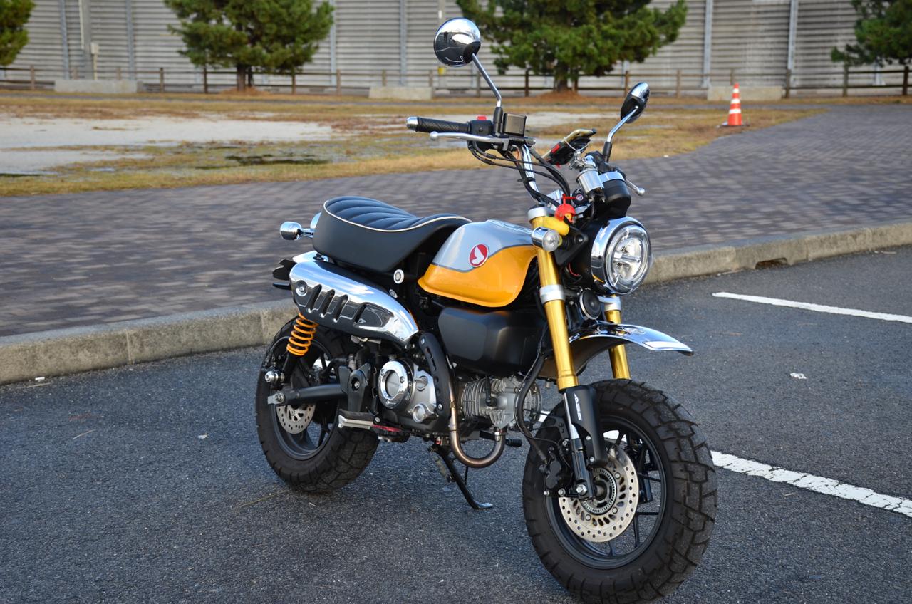 ホンダ(純正) JB03用フロントフォーク(黄色) のパーツレビュー