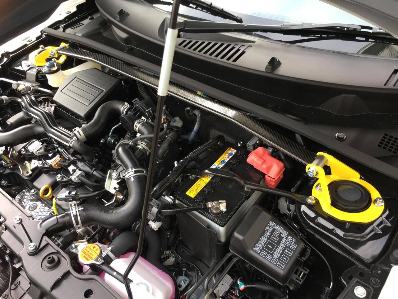 D-SPORT ストラットタワーバー のパーツレビュー | コペン(Red Eagle