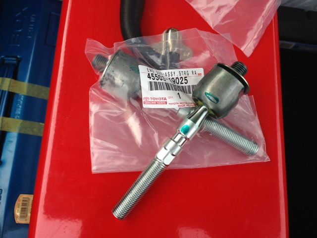 ラックエンド タイロッドエンド 交換（トヨタ スプリンタートレノ