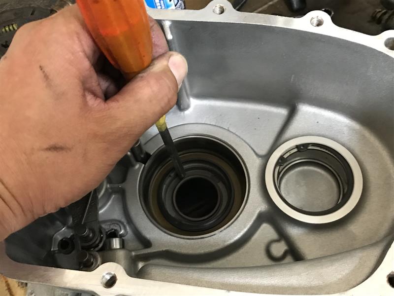 JZA80スープラ ゲトラグミッション オイル漏れ修理 その12（トヨタ