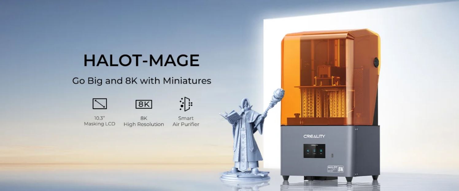 販売終了】Creality 光造形方式 3Dプリンター 『HALOT-MAGE』 – 3D