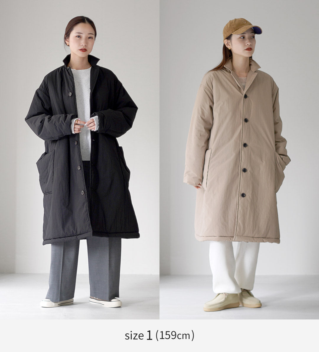 BASISBROEK（バージスブルック） APPLE オーバーコート ナイロン