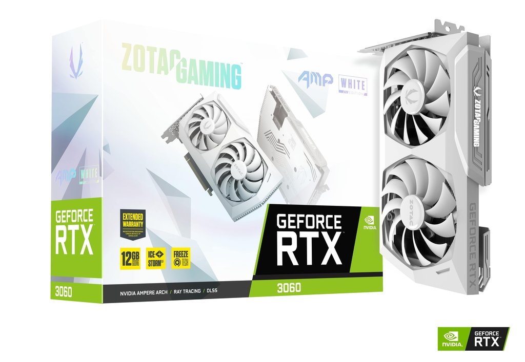 ジャンク zotac GeForce RTX3060グラフィックボード通電OK