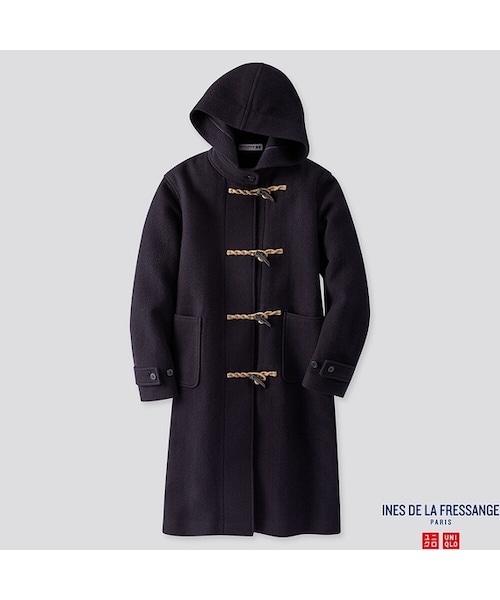 UNIQLO（ユニクロ）の「ウールブレンドダッフルコート（その他アウター