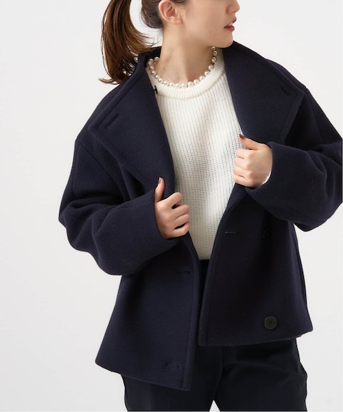IENA（イエナ）の「《予約》スタンドカラーショートコート（）」 - WEAR