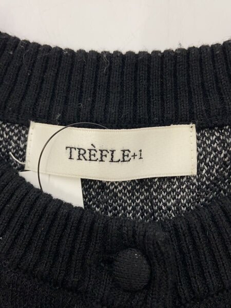 TREFLE＋1(トレフルプラスワン) / ドットスパンコールカーディガン