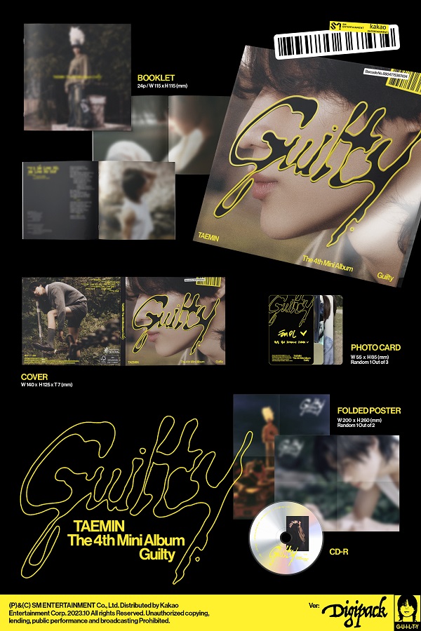 テミン (SHINee)｜韓国4枚目のミニアルバム『Guilty』で2年5ヶ月ぶりの