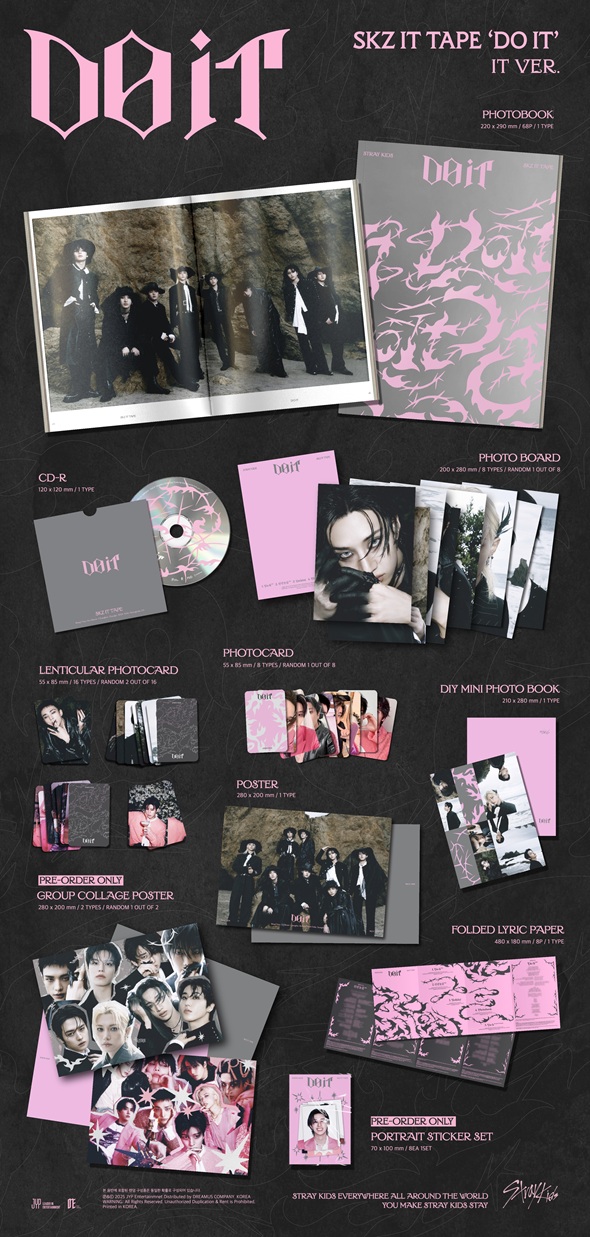 Stray Kids 『SKZ IT TAPE 'DO IT'』2025年11月リリース