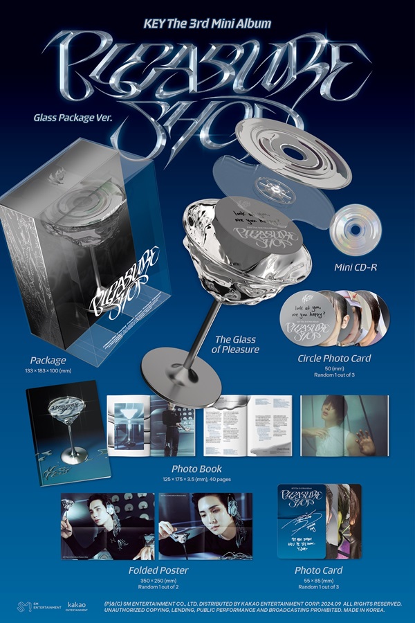 KEY (SHINee) 韓国サードミニアルバム『Pleasure Shop』2024年9月発売