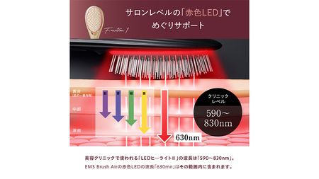 WAVEWAVE EMS Brush Air クッションブラシ ピンクゴールド | 茨城県
