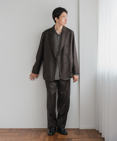 EDIFICE（エディフィス）の「【Loro Piana Fabric】ダブルブレスト