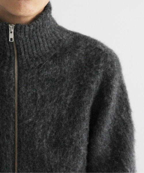 KAIKO（カイコー）の「KAIKO SHAGGY ZIP CARDIGAN（ニット/セーター