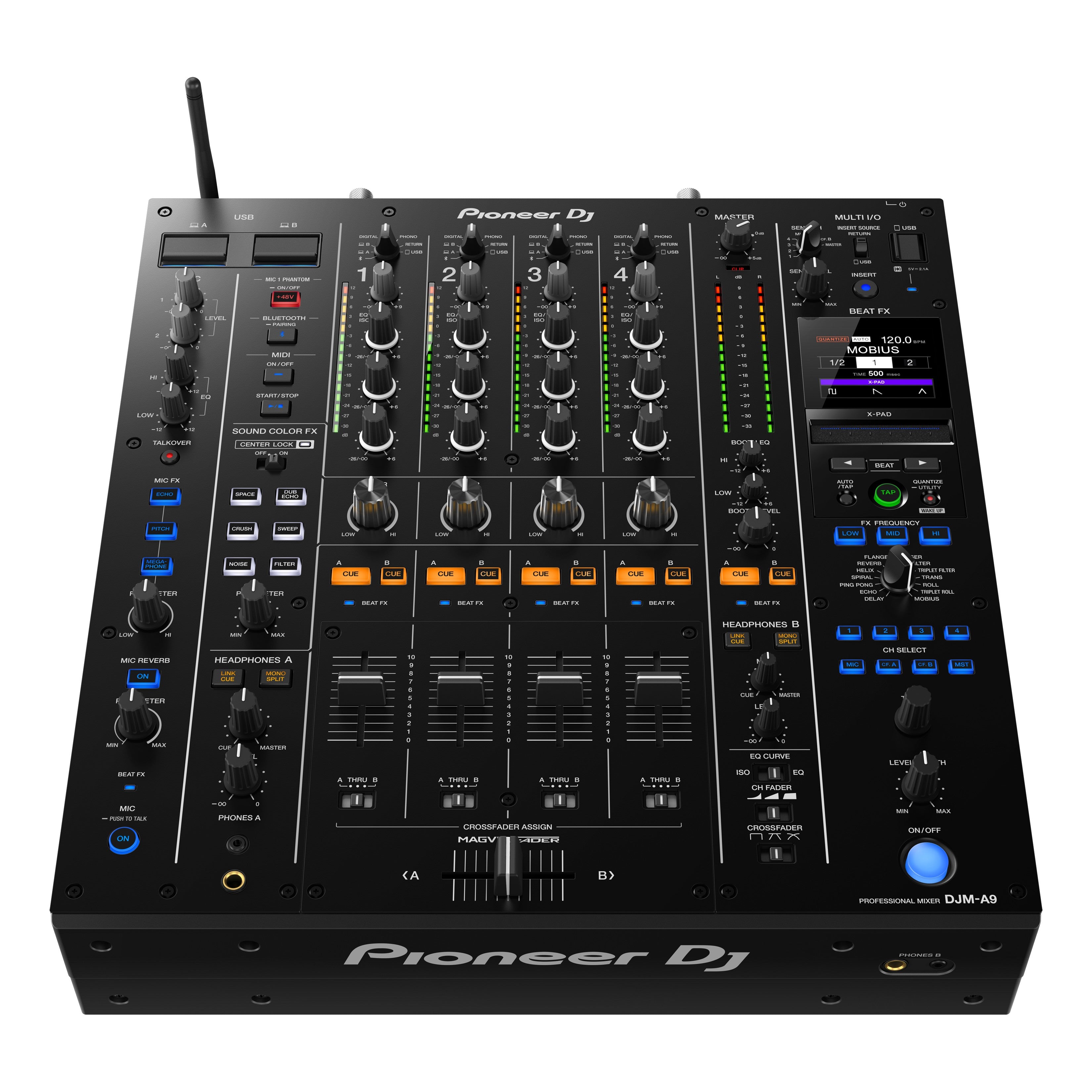 Pioneer DJ DJM-A9 Professional 4-Channel DJ Mixer – Chuck Levin's