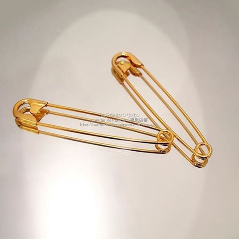 コムデギャルソン 24金安全ピン（ゴールド） | コムデギャルソン
