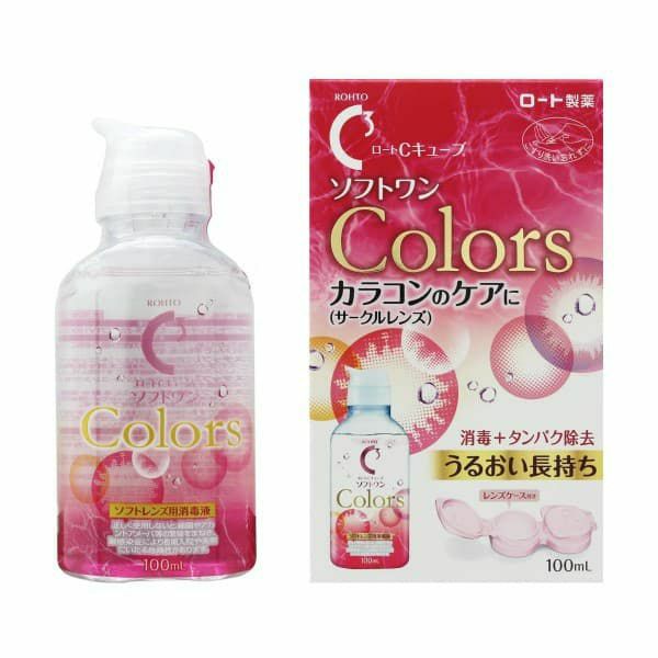 ロートCキューブ ソフトワン カラーズ 100ml [ソフトコンタクト用消毒