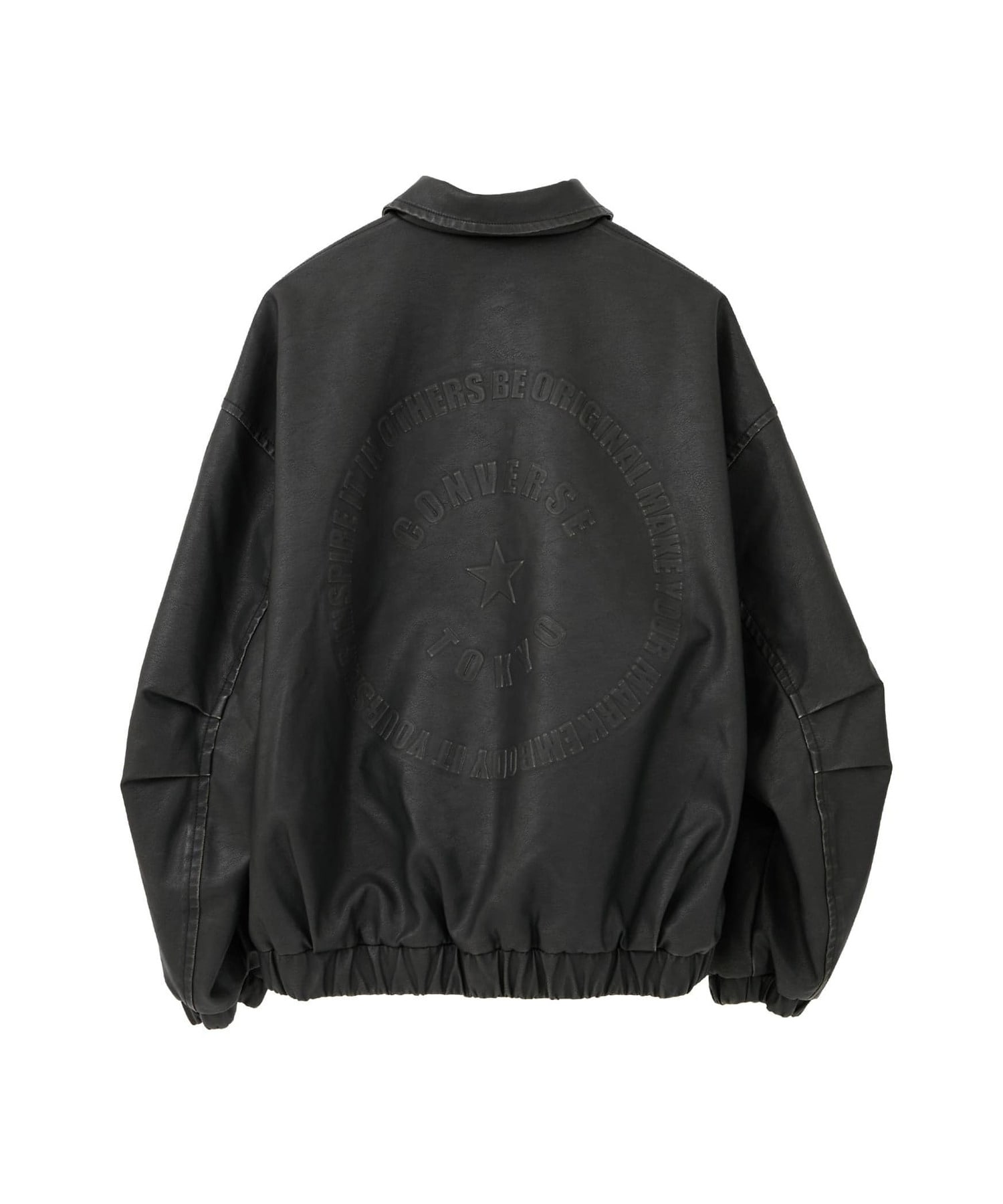 HL】VINTAGE SYNTHETIC LEATHER BLOUSON｜CONVERSE TOKYO (コンバース