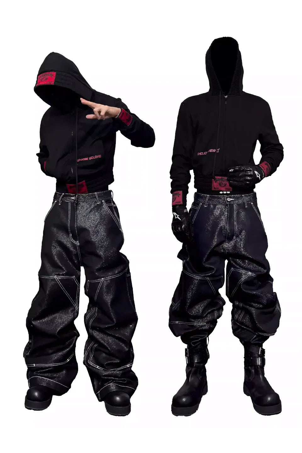 RYE CHASIN ライチェイシン｜Silver Thread Opium Lumberjack Jeans