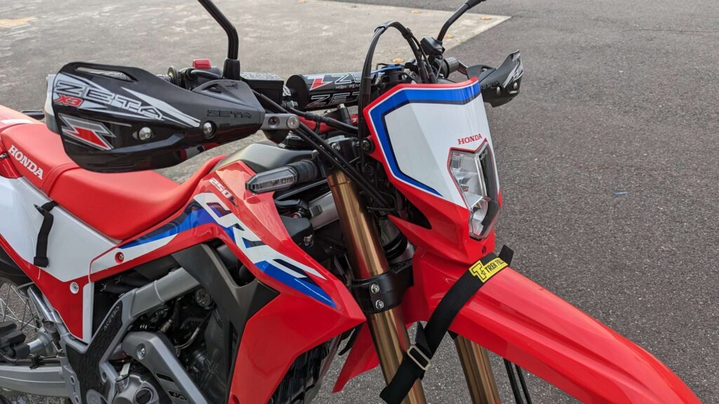 ダートバイクプラスブログ|MD47 CRF250Lの鉄板装備