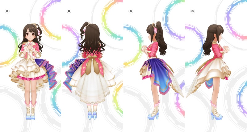 デレステ】島村卯月の3D衣装一覧 SSR・ドレスショップ・セレクト