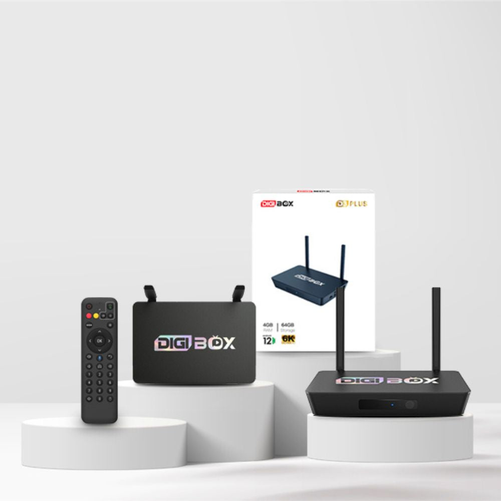 DIGIBOX D3 Plus | 6K, AI Audio, and Nippon TV Compatible TV Box
